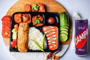 Deluxe Veg Thali + Drink Combo