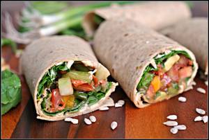 Veg crispy wrap