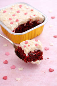 Delicious Red Velvet Brownie Bite