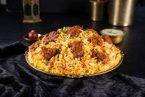 Signature Do Gosht ki Dum Biryani (Mutton & Chicken Dum)(Mild Spicy)