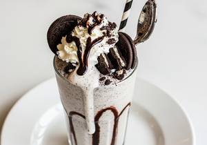 Oreo crunch and pie shake