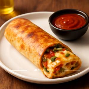 Cheese Chilli Pizza Roll