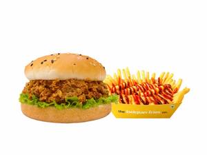 Sloppy Bbq Chicken Combo