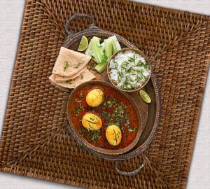 Egg Masala Thali