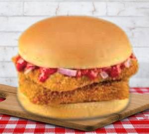 Schezwan Burger