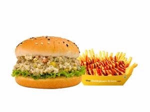 Sloppy Veggie And Cheese Combo