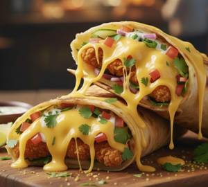 cheesy chicken Shawarma [Rumali]