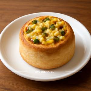 Cheese Corn Jalapeno Pizza Roll
