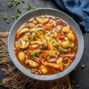Mushroom Chilli Gravy