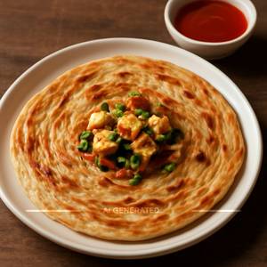 Paneer Chilly Paratha