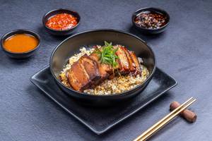 PORK BELLY & CRISPY RICE
