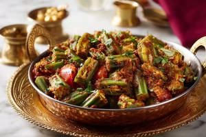 Desi Bhindi Fry