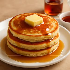 Maple butter pancake