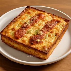 Panino Creamy Cheesy Pizza Detroit Pizza