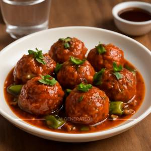 Veg Manchurian [Serves 2]