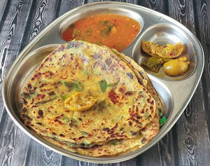 Tawa Aloo Pyaz Paratha