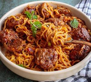 Schezwan Manchurian Noodles