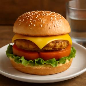 Veg Cheese Burger