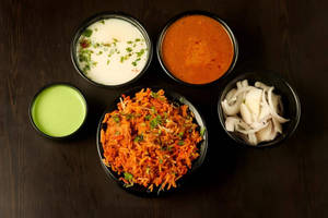 Veg Chicken Dum Biryani