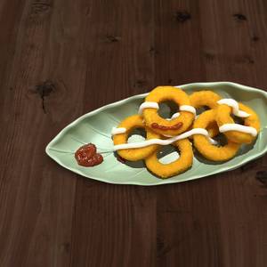Onion Rings (5 Pcs)