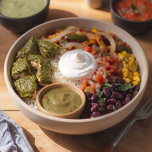 Italian Chicken Pesto Rice Bowl [36g PROTEIN,475Kcal]