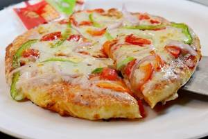 Double Cheese Veggie Pizza (serve 1)