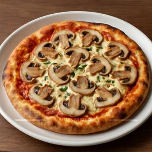 Mushroom Pizza (8 Inch)