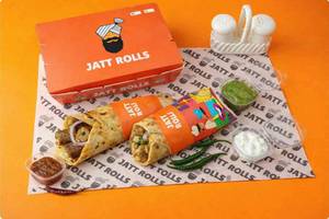 Chicken Seekh Kebab Roll × Titu Chacha Chicken Roll