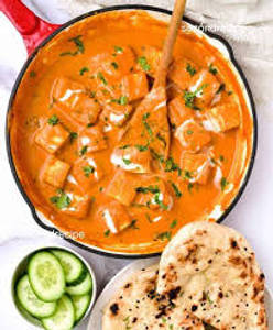 Paneer Makhani With Butter Naan                  