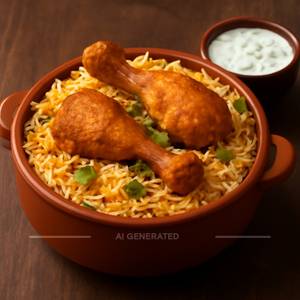 Rbb Spl. Chicken Biryani [Duo Bucket]