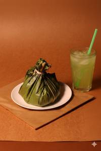 Chicken Kizhi Porotta With Lime