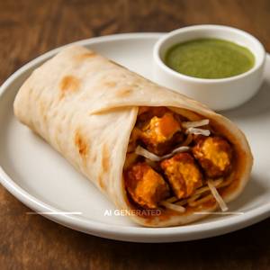 Nagpur Special Paneer Shawarma