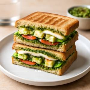 Pesto Paneer Sandwich