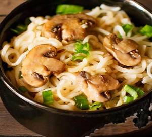 Mushroom noodles