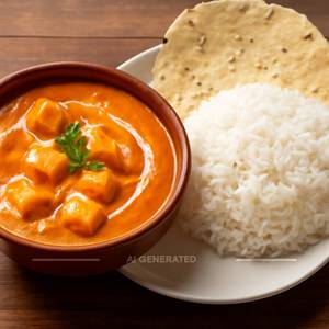 Paneer Butter Masala-rice Combo