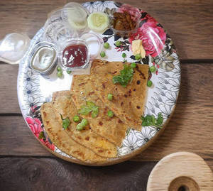 Tawa Mushroom Paratha