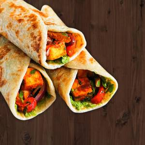 Schezwan Paneer Tikka Roll