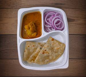 Chapathi (3) With Chicken Gravy