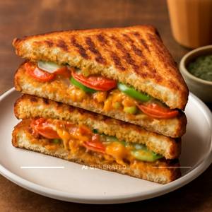 Bombay Cheese Grilled Sandwich