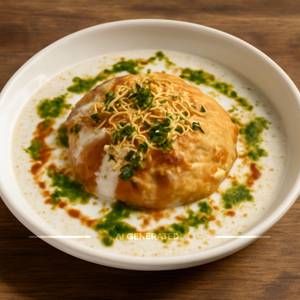 Dahi Kachori chat ( 1 plate)