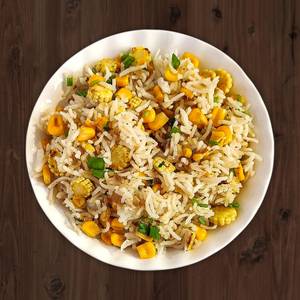 Paneer and Corn fried rice