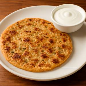 Gobhi Paratha With Dahi