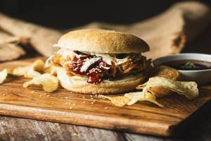 Street Za Special Chicken Burger