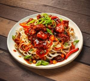 Gobi schezwan noodles