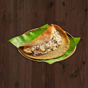 Moong Dosa With Upma