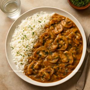 Mushroom Stroganoff