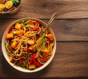 Paneer noodles