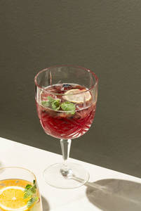 Blueberry Mint Sparkler