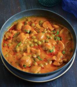 Mushroom Matar Masala