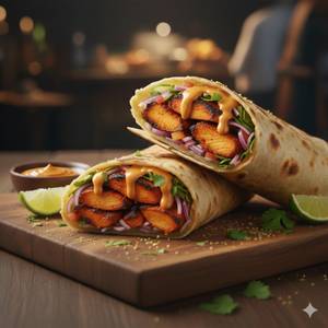Tandoori Chicken Shawarma